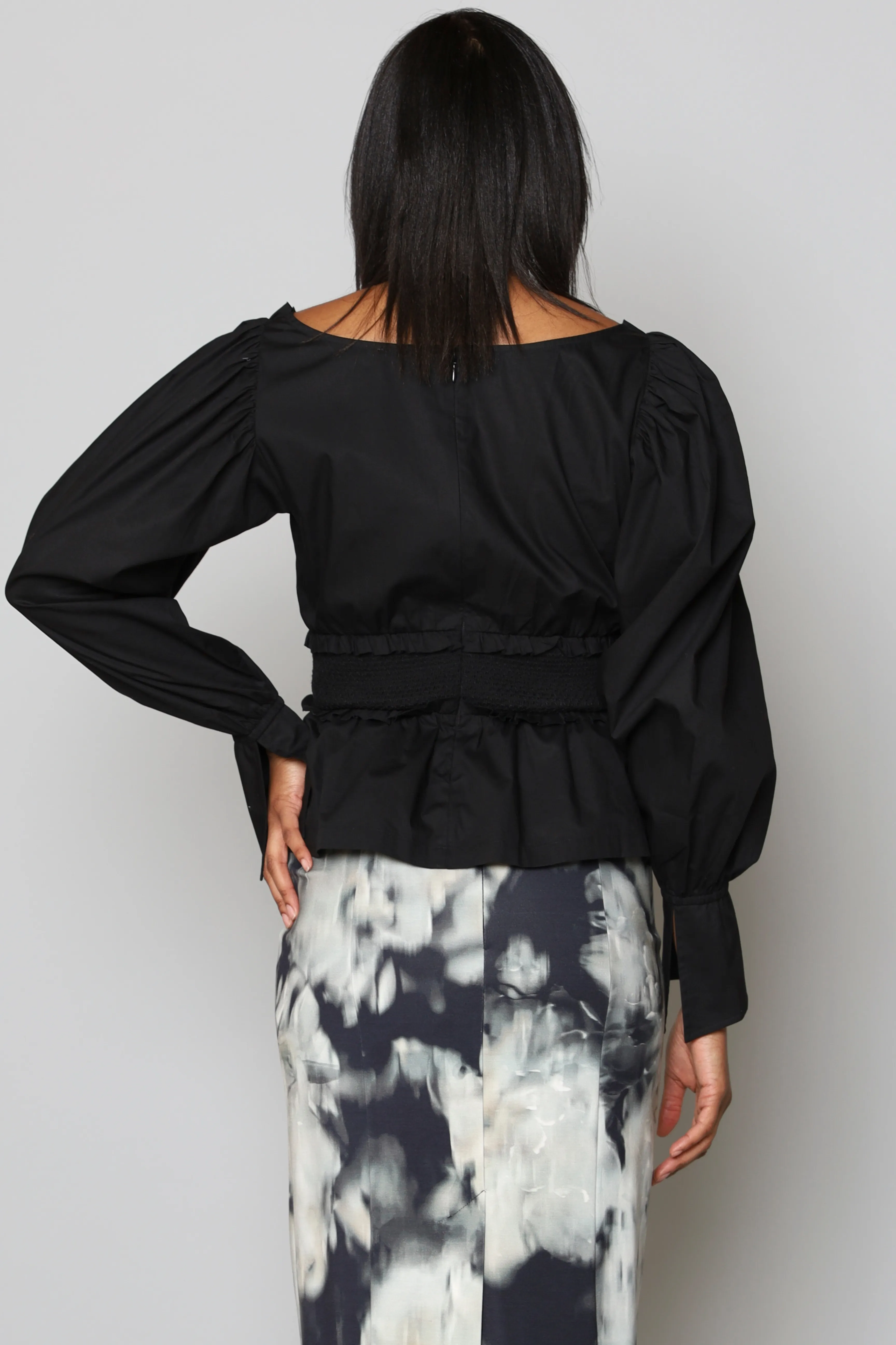 Shirred Bodice Blouse sold by Hope for Flowers product image thumbnail 2