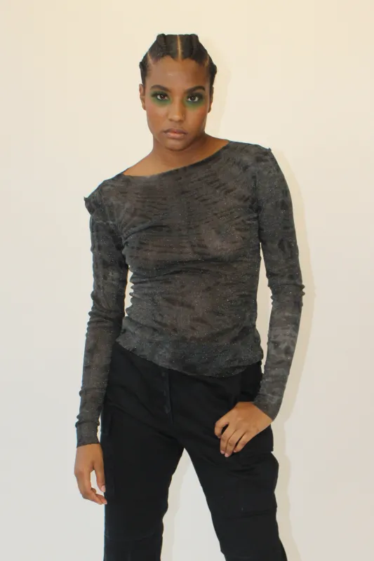 Made in Detroit- Shibori Skinny T made by Hope for Flowers