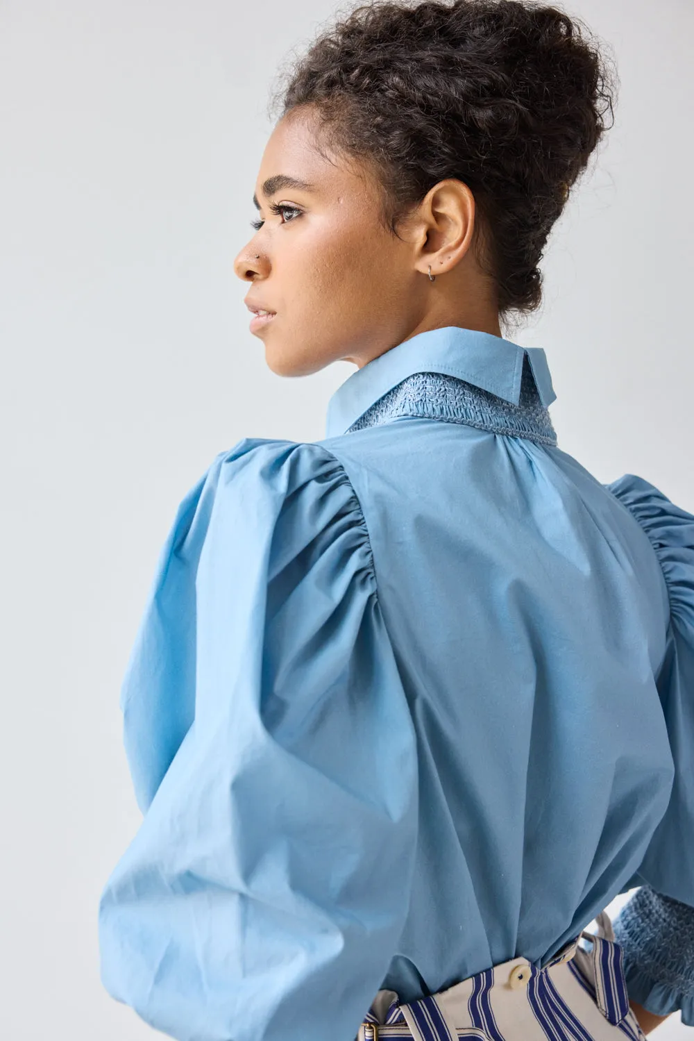 Smocked Shirt sold by Hope for Flowers product image thumbnail 3