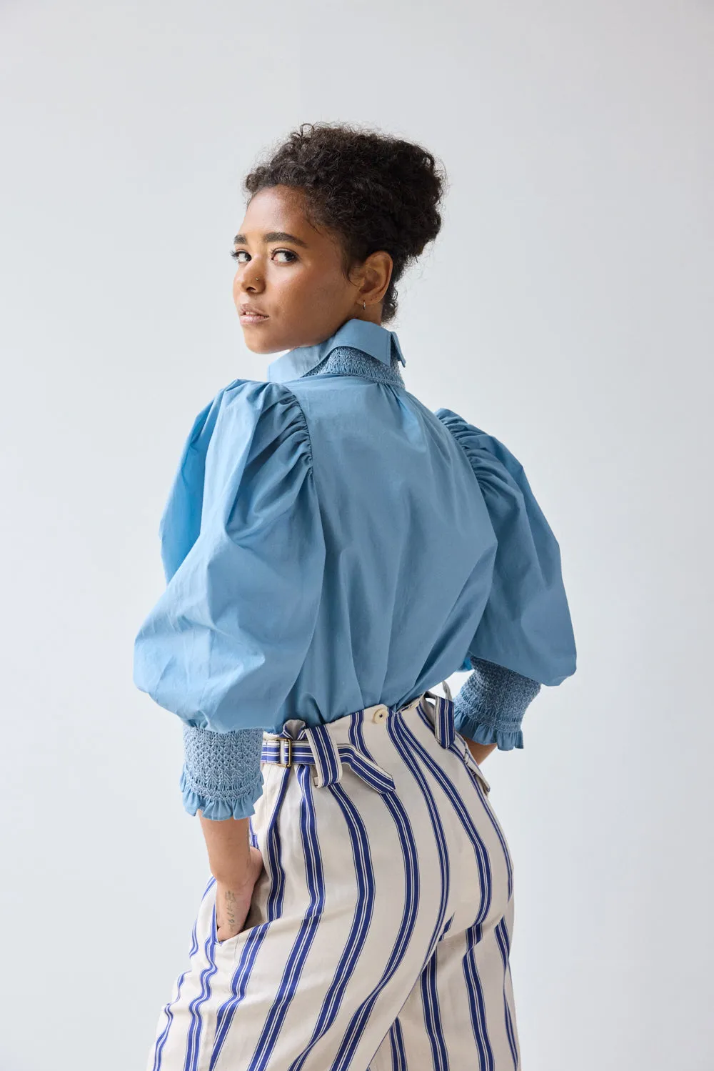 Smocked Shirt sold by Hope for Flowers product image thumbnail 2