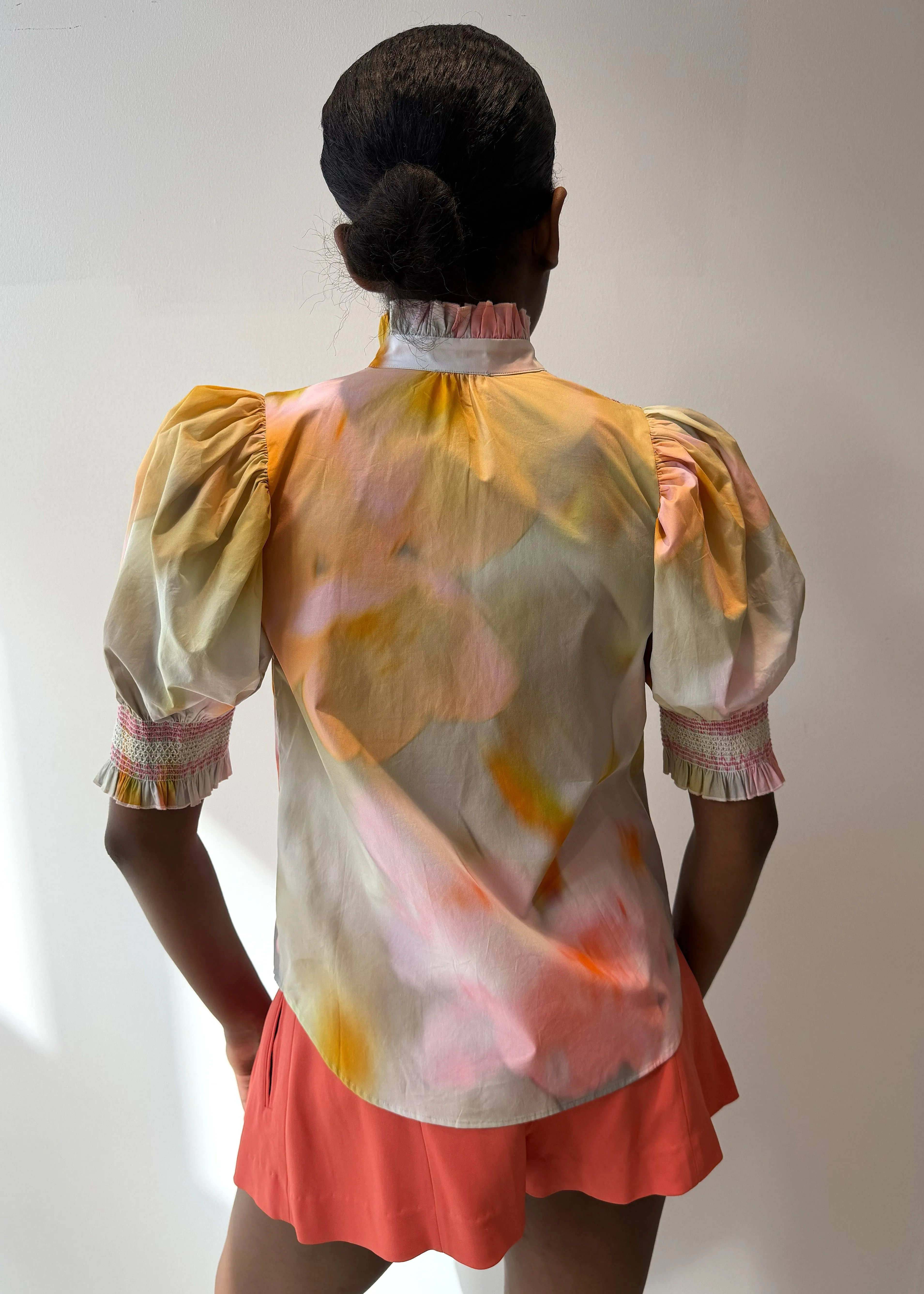 Short Sleeve Smocked Shirt sold by Hope for Flowers product image thumbnail 4