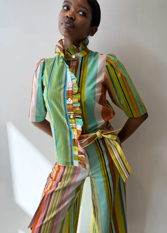 Frilled Buttondown made by Hope for Flowers