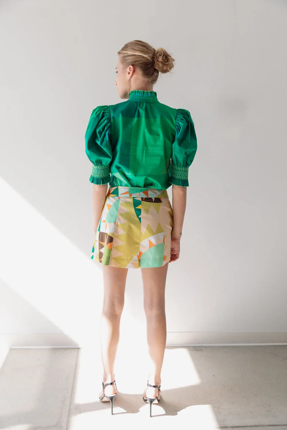 Short Sleeve Smocked Shirt sold by Hope for Flowers product image thumbnail 3