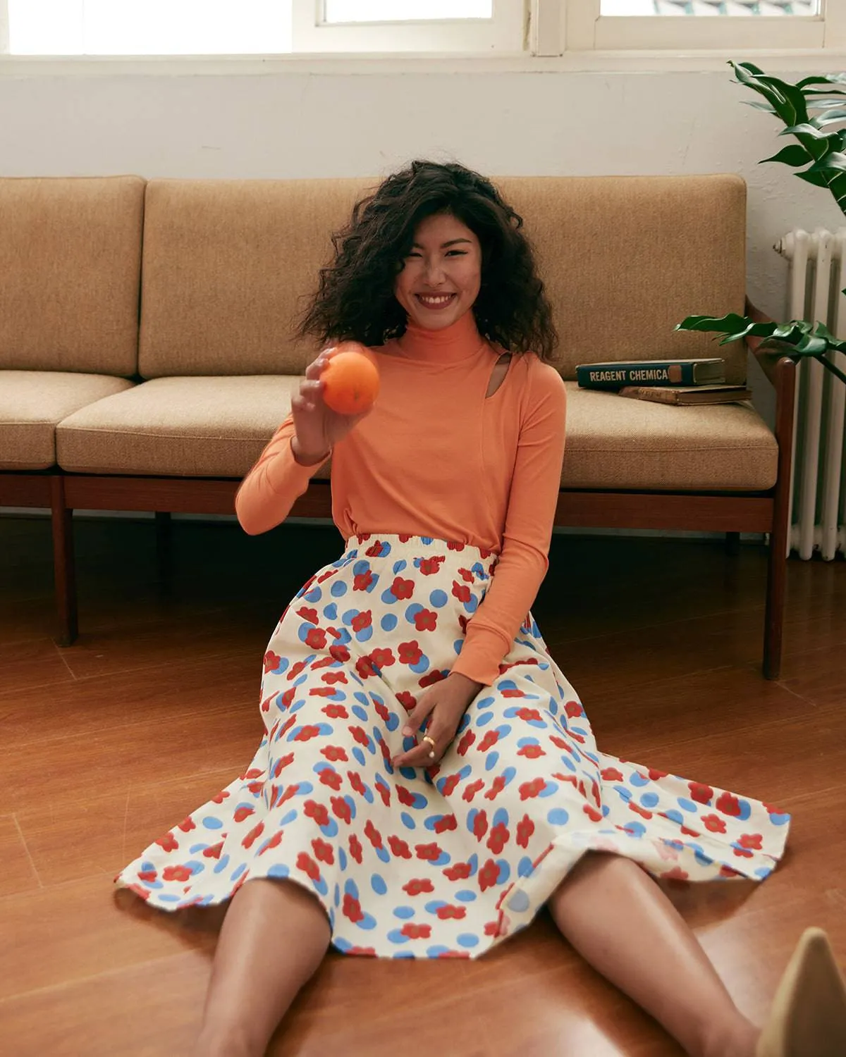 The Mock Neck Cutout Tee sold by rihoas product image thumbnail 5