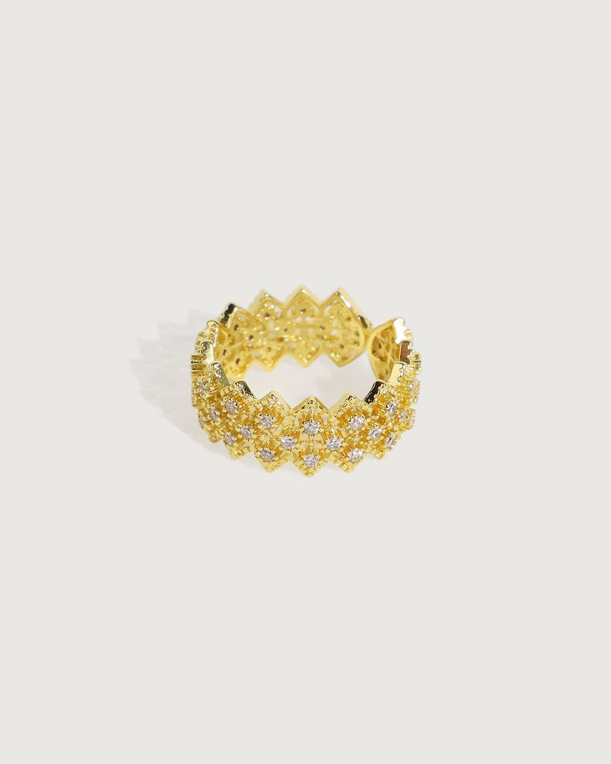 The Rhinestone Decor Ring sold by rihoas