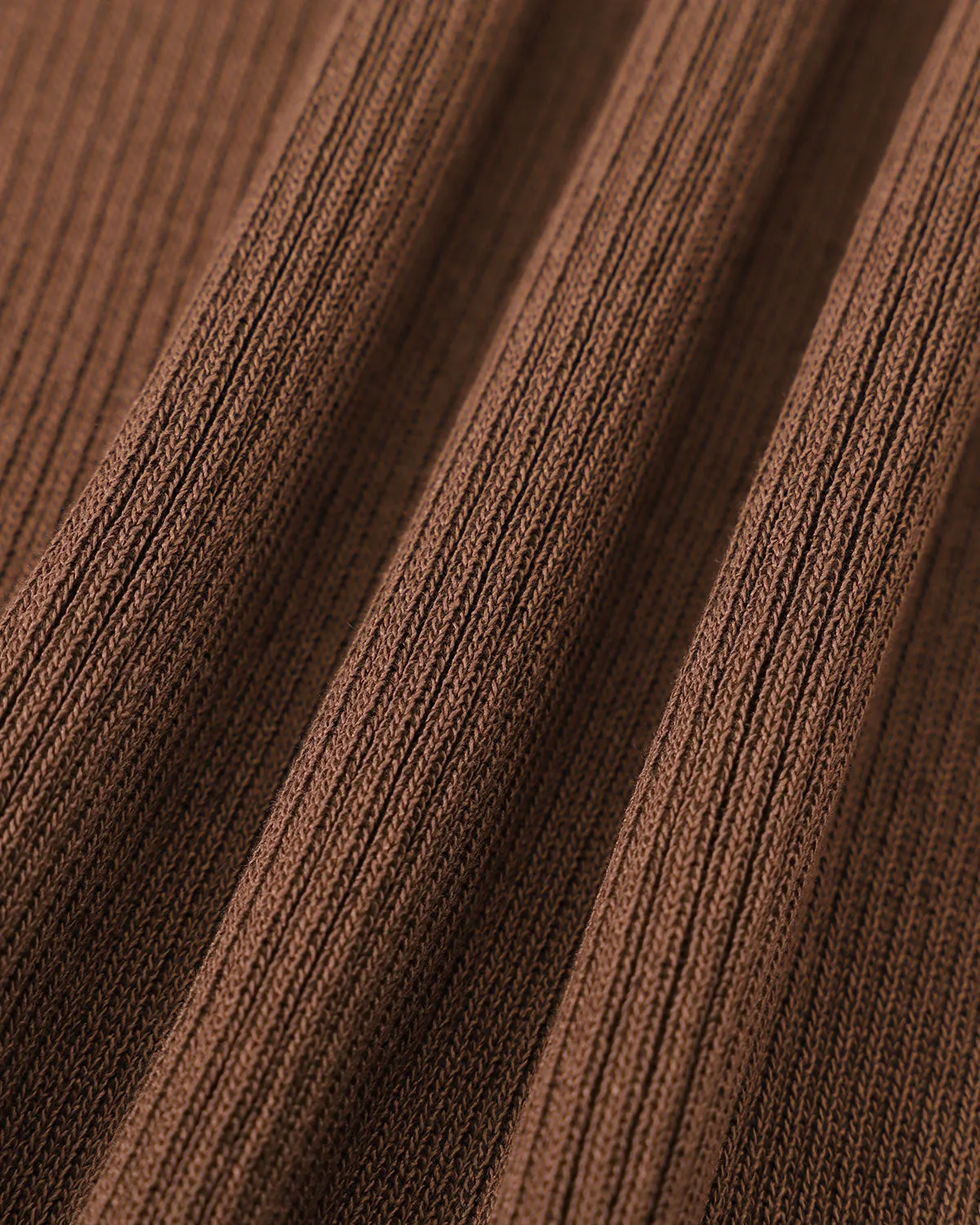 Women's Brown Bowknot Long Sleeve Sweater Mini Dress sold by rihoas product image thumbnail 3