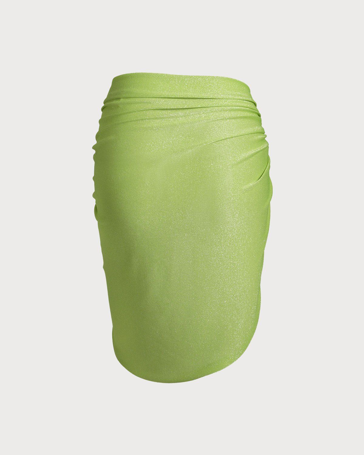 The Green High Waisted Lurex Cover-up sold by rihoas product image thumbnail 5