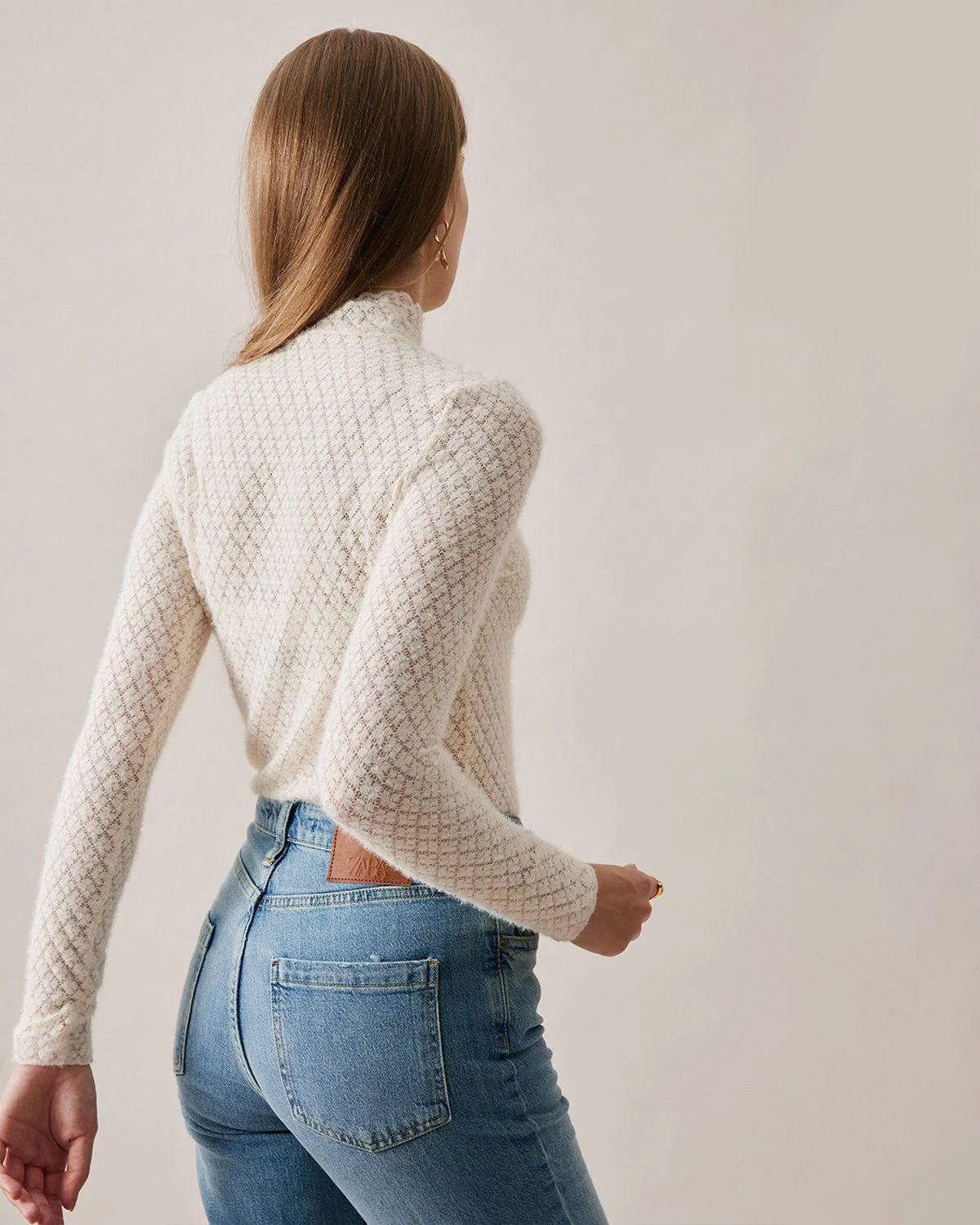 The Floral See-Through Knitwear sold by rihoas product image thumbnail 5