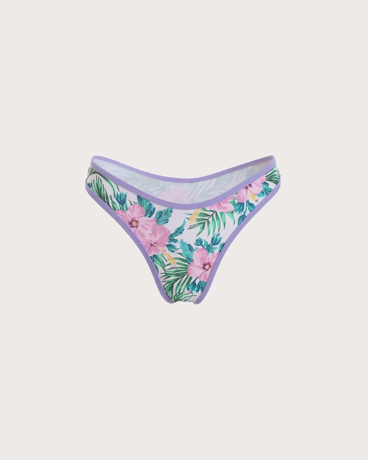 The Floral Middle Waist Bikini Bottom sold by rihoas product image thumbnail 4