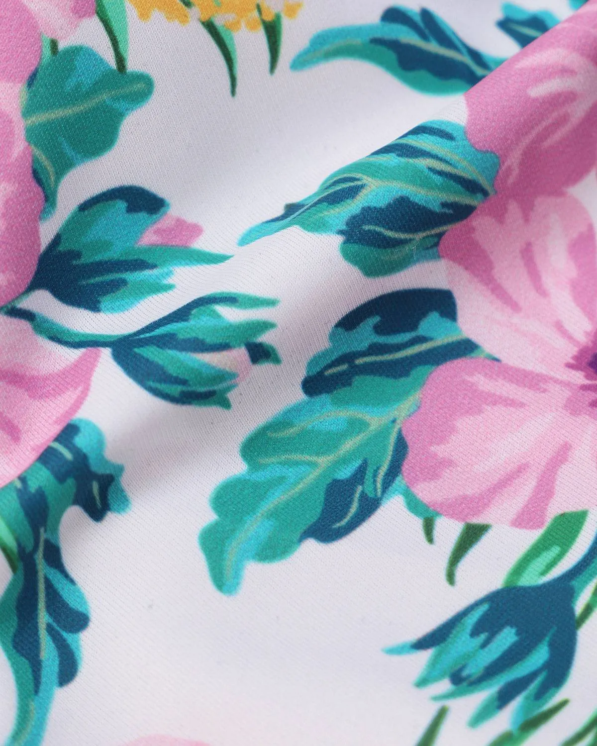 The Floral Middle Waist Bikini Bottom sold by rihoas product image thumbnail 5