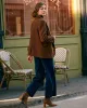 The High Waisted Pleated Wide Leg Pants sold by rihoas