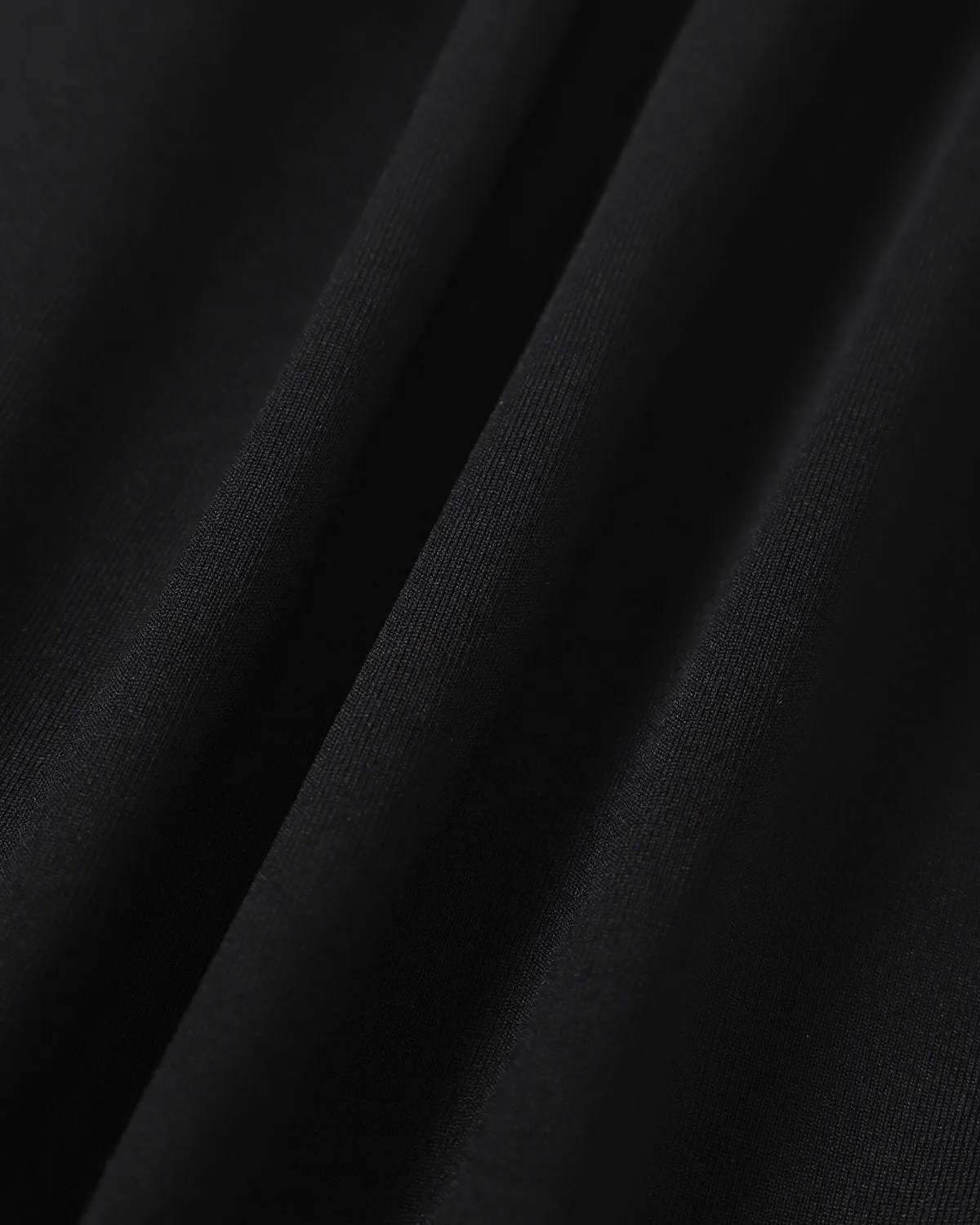 Women's Black Square Neck Knitted Long Sleeve Mini Dress sold by rihoas product image thumbnail 3