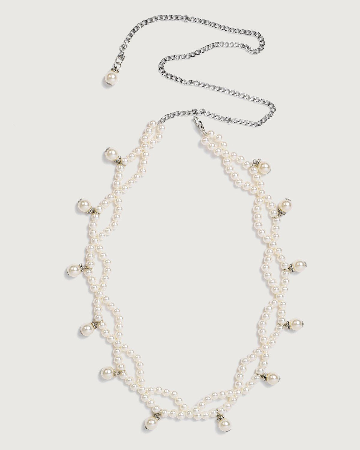 The Pearl Waist Chain sold by rihoas