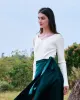 The White V Neck Teardrop Ribbed Knit Top sold by rihoas