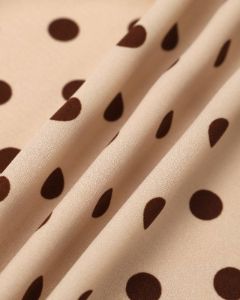 The Polka Dot Pleated Blouse sold by rihoas