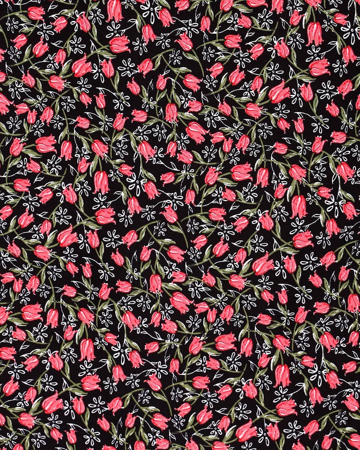 The Tulip Print Backless Midi Dress sold by rihoas product image thumbnail 4