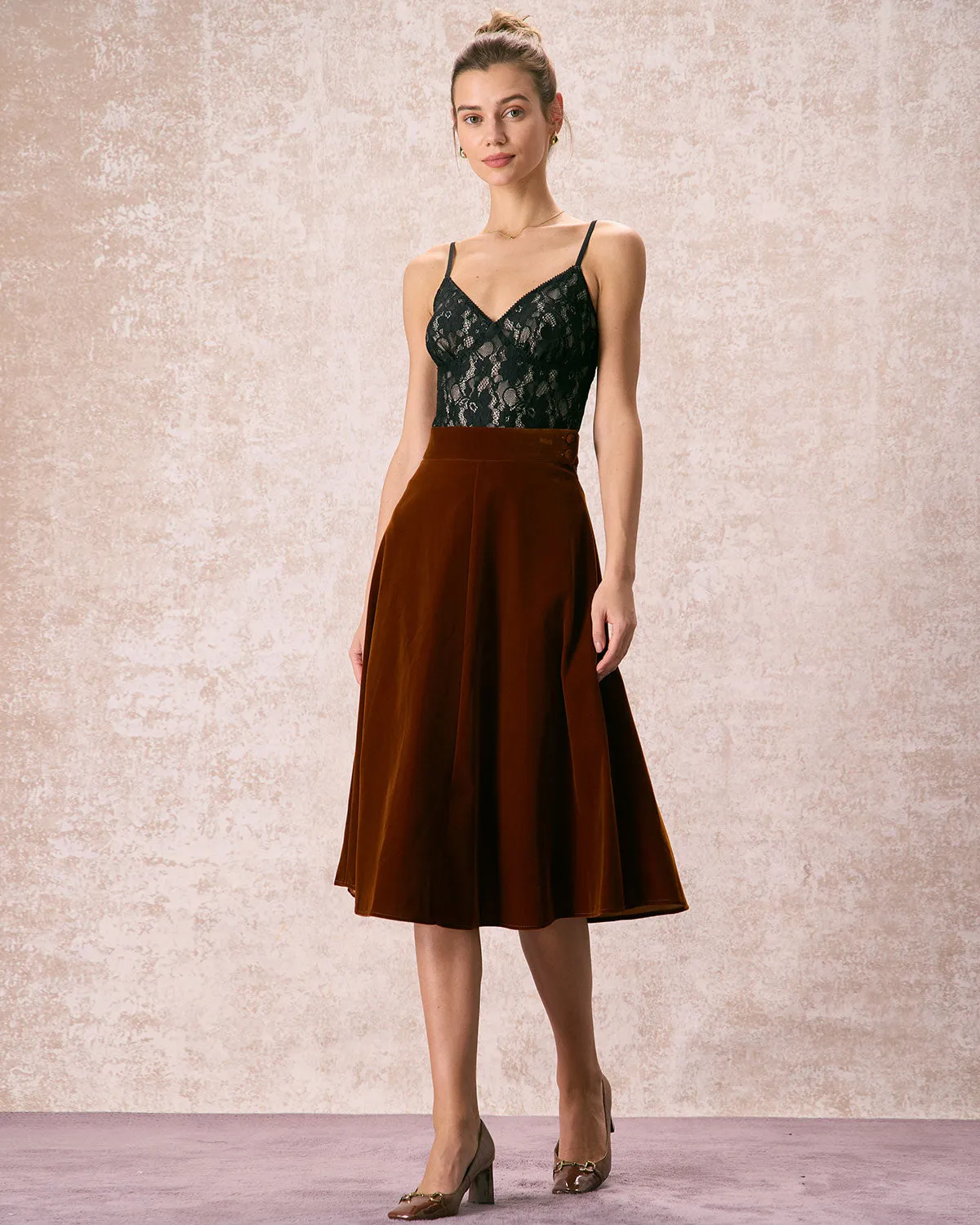 The Black V-Neck Lace Cami Top sold by rihoas product image thumbnail 5