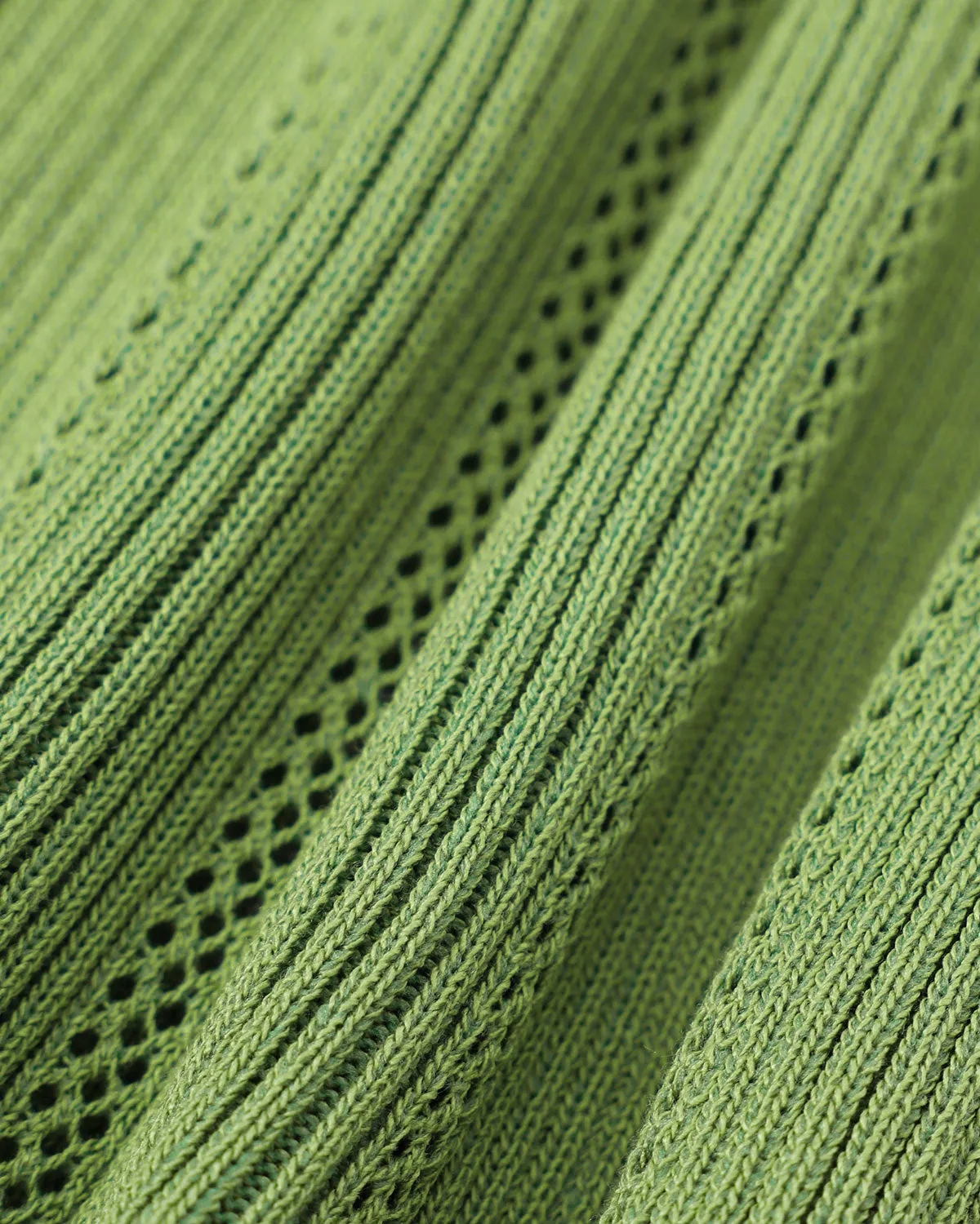 Women's Green Button Long Sleeve Sweater Maxi Dress sold by rihoas product image thumbnail 3