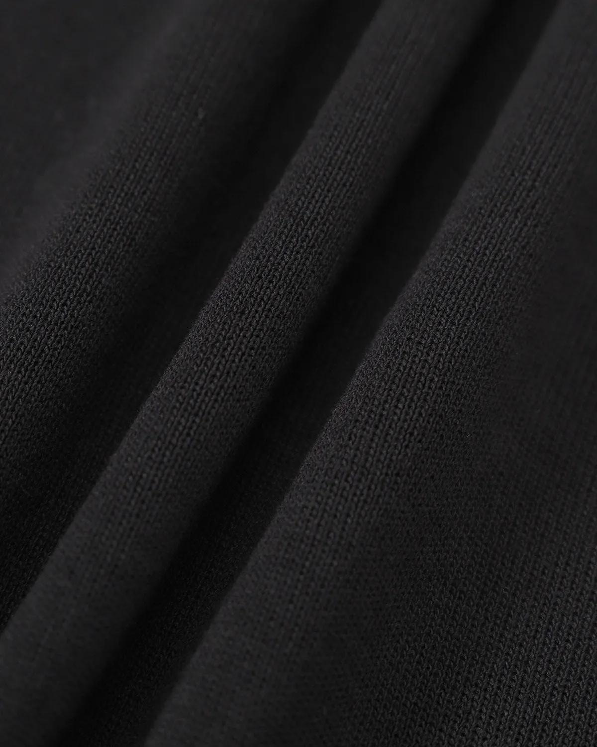 Black Contrasting Long Sleeve Sweater Mini Dress sold by rihoas product image thumbnail 3