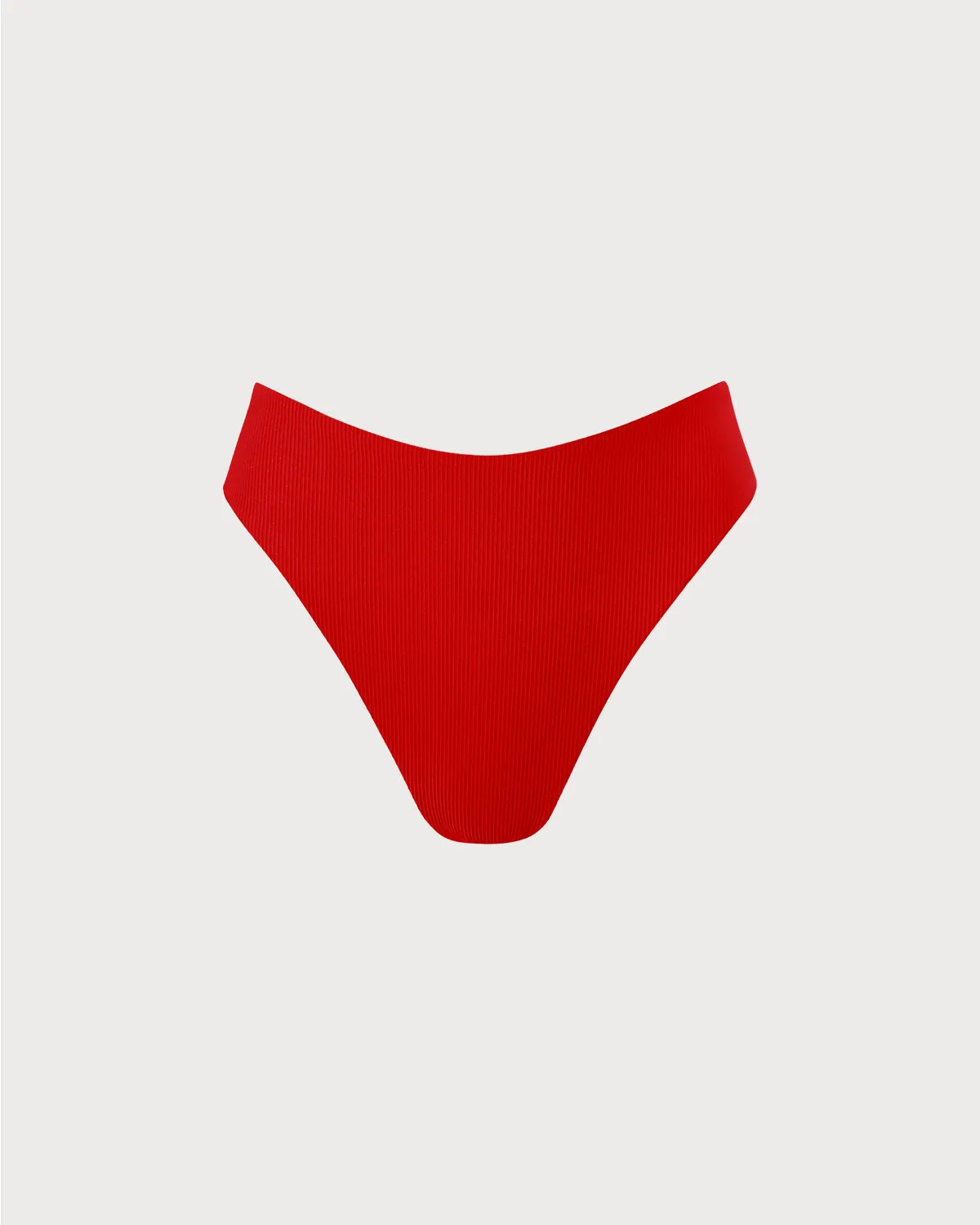 The Red Ribbed Bikini Bottom sold by rihoas product image thumbnail 5