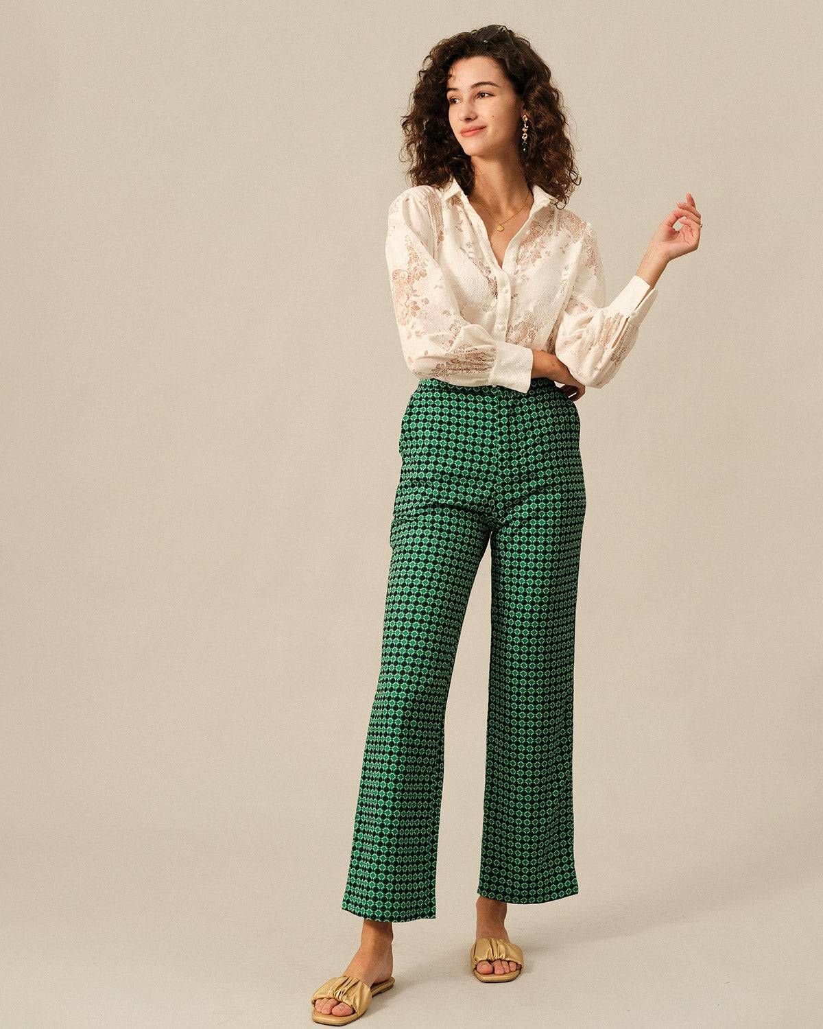 The Button-up Lace Long Sleeve Shirt sold by rihoas product image thumbnail 6