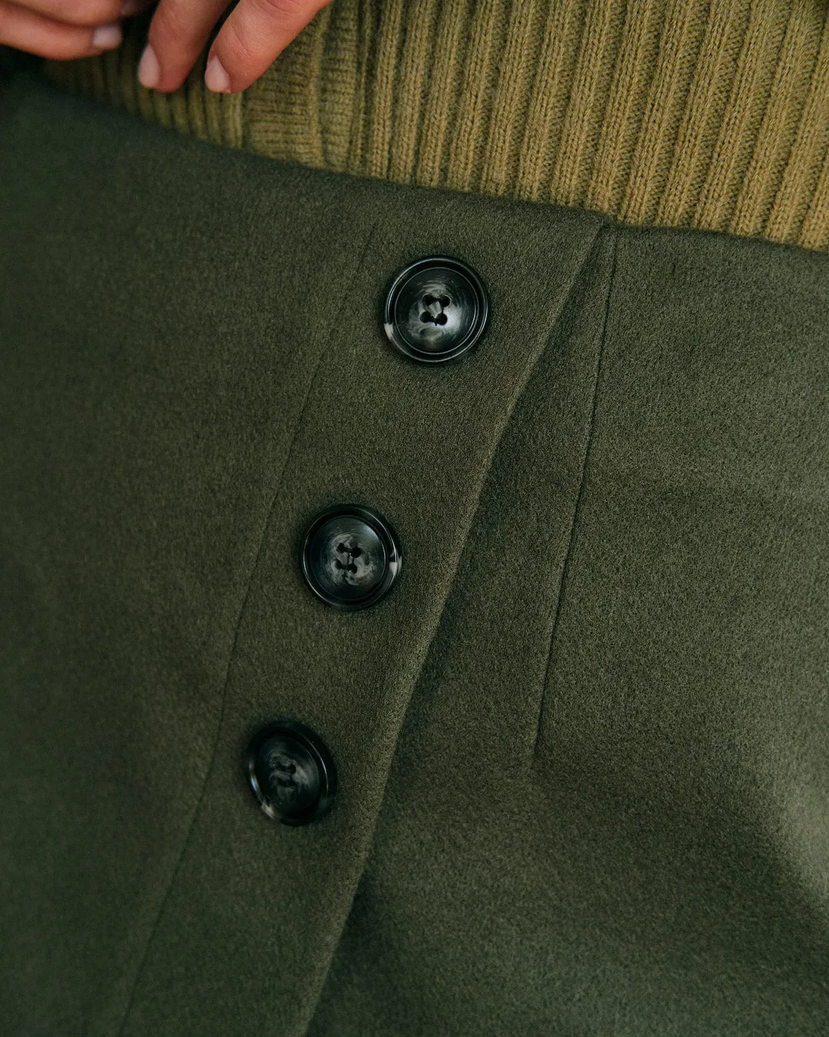 The High Waisted Asymmetrical A-line Mini Skirt sold by rihoas product image thumbnail 2