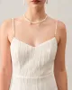 The Wave Textured Pearl Strap Midi Dress sold by rihoas