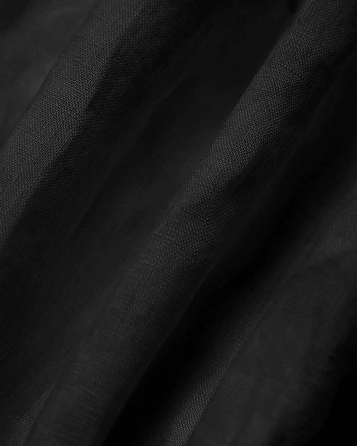 The Black Puff Sleeve Split Hem Midi Dress sold by rihoas product image thumbnail 3