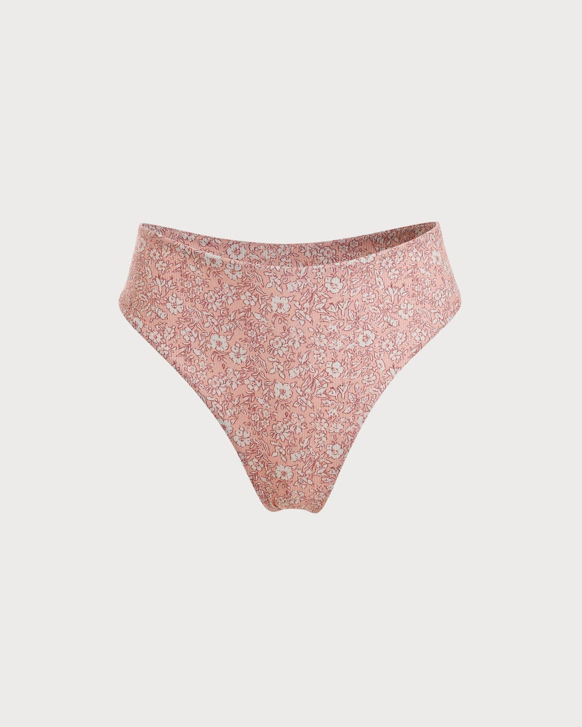 The Floral Ribbed Bikini Bottom sold by rihoas product image thumbnail 6
