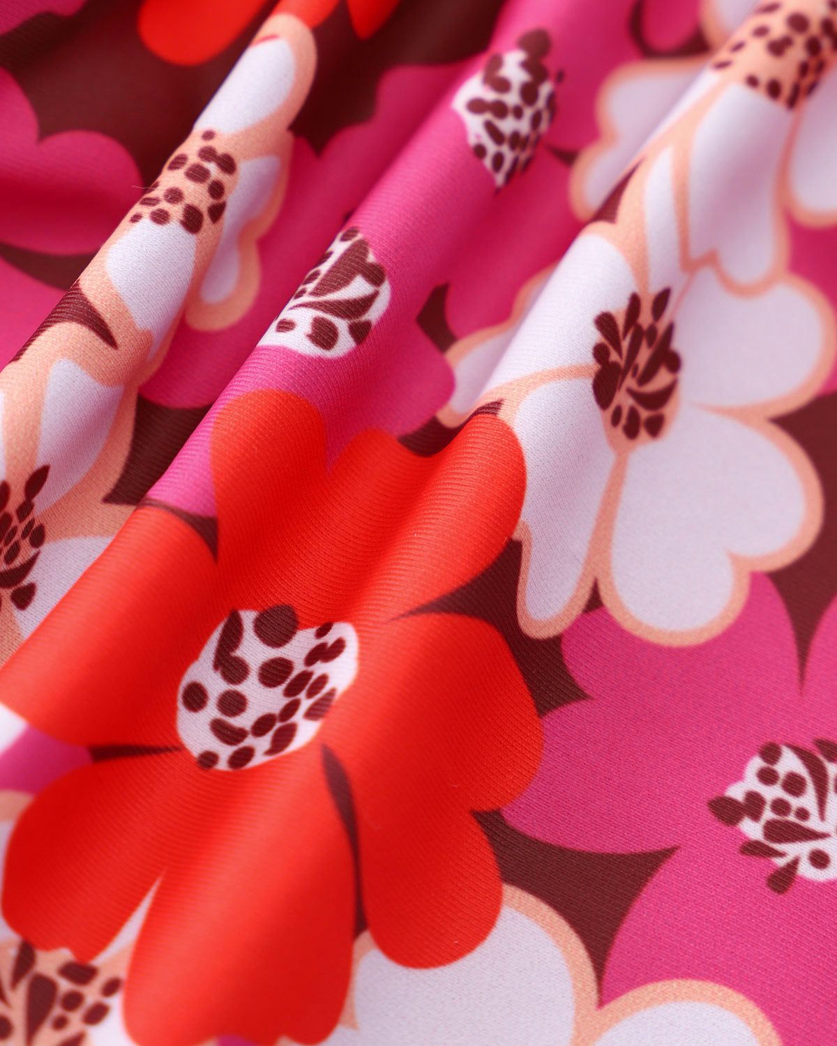 The Rose Red Floral Reversible Bikini Set sold by rihoas product image thumbnail 7