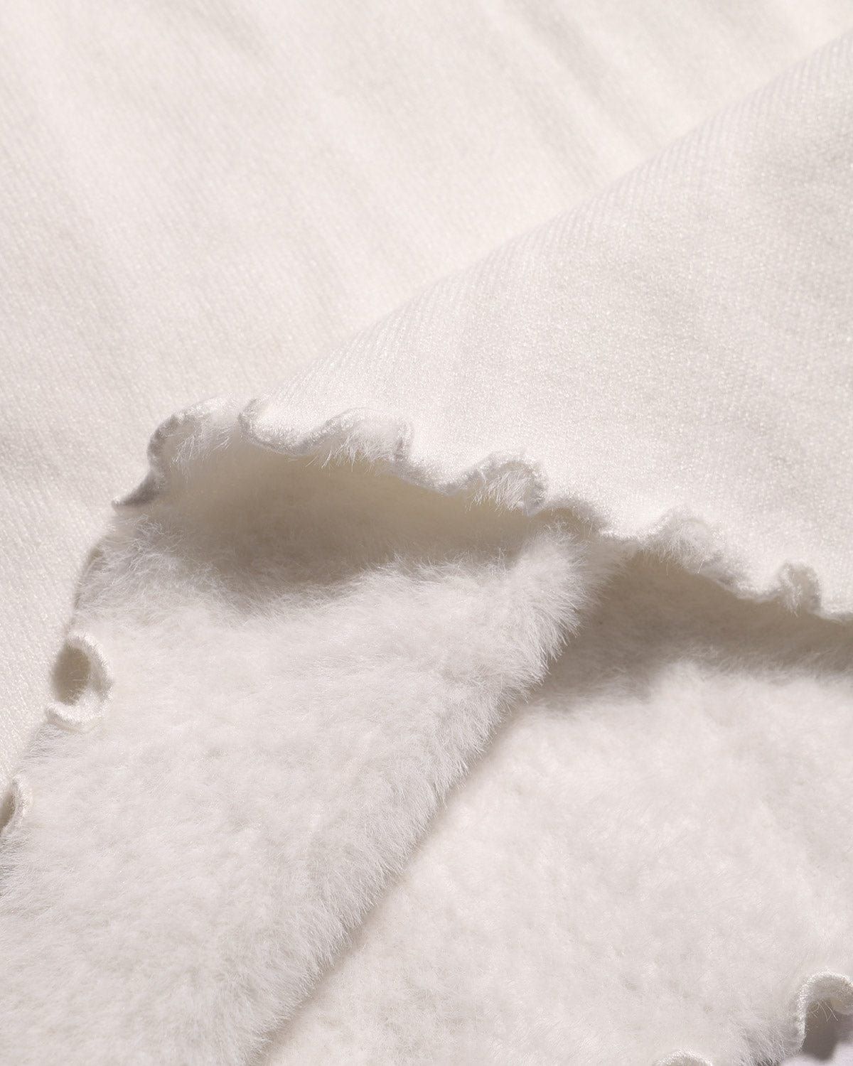 The Mock Neck Frill Trim Knit Top sold by rihoas product image thumbnail 9