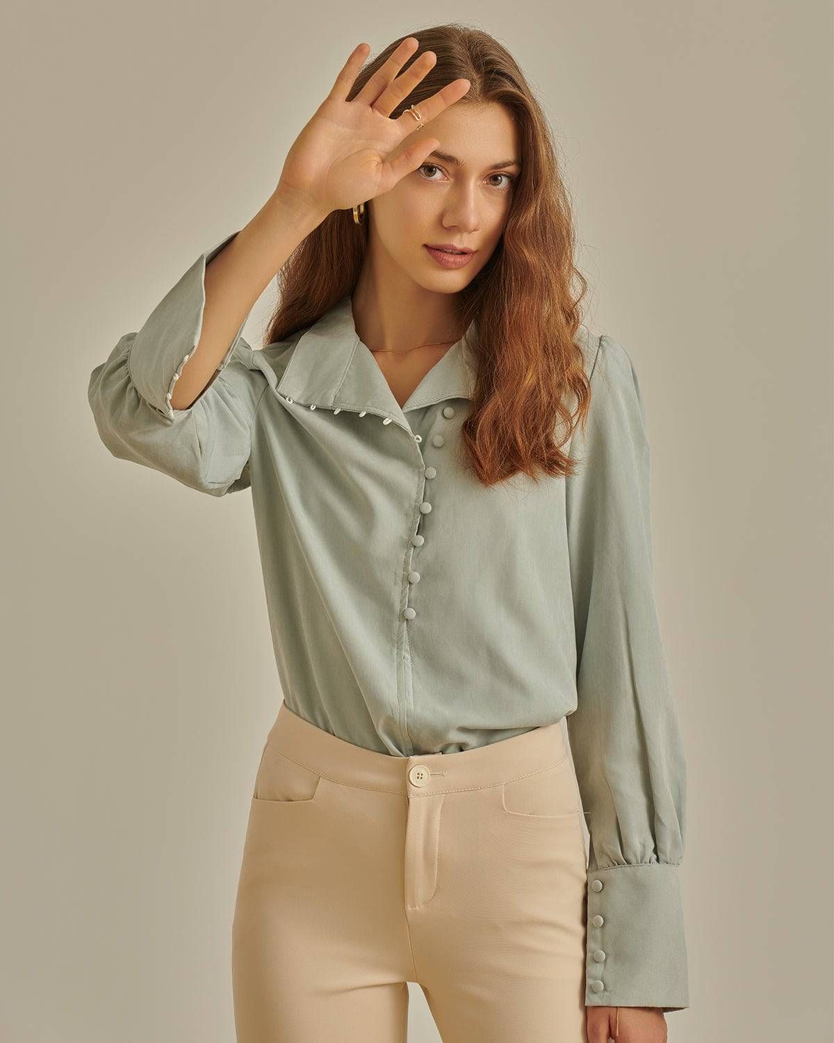 The Classic Button Down Shirt sold by rihoas product image thumbnail 3