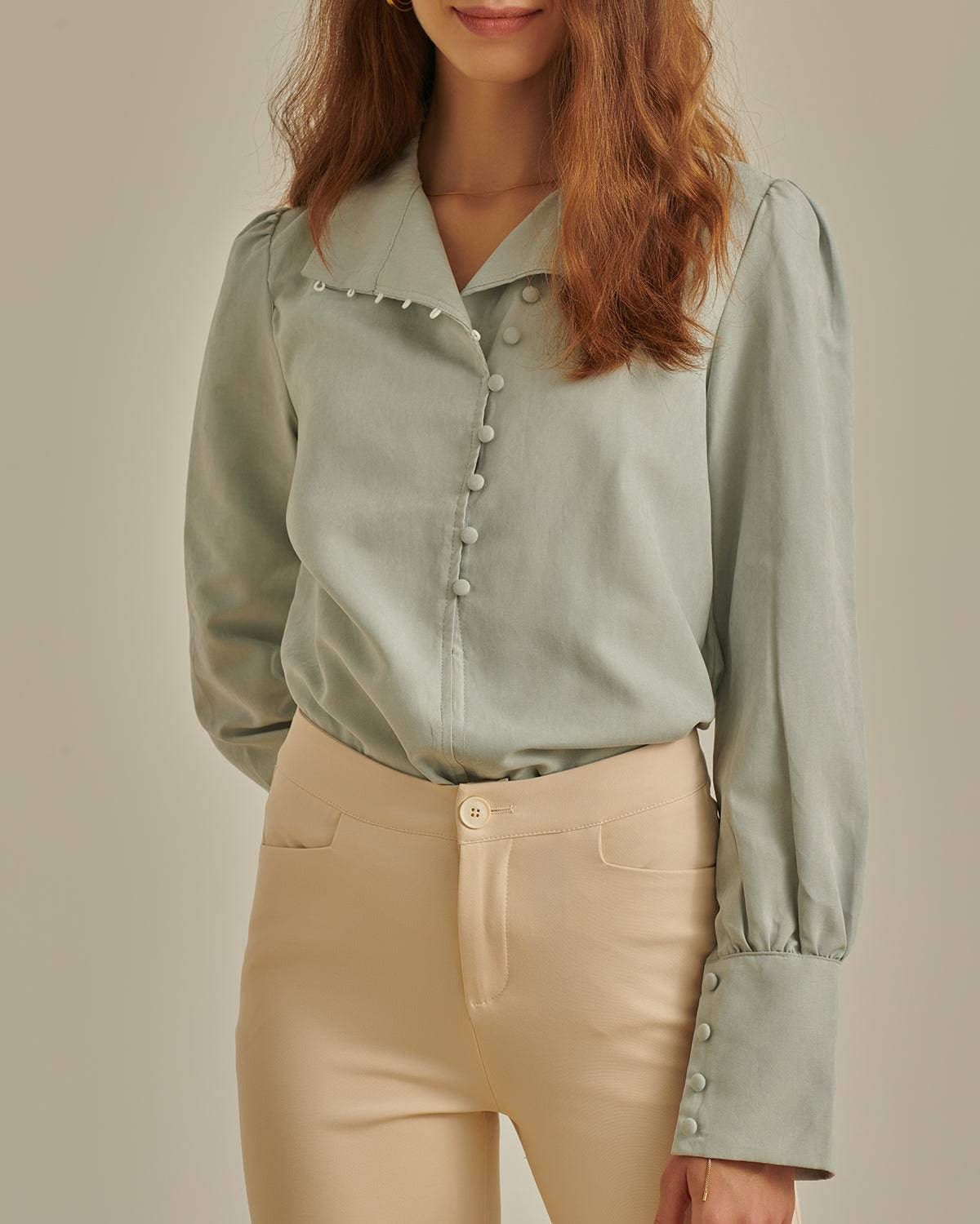 The Classic Button Down Shirt sold by rihoas product image thumbnail 5