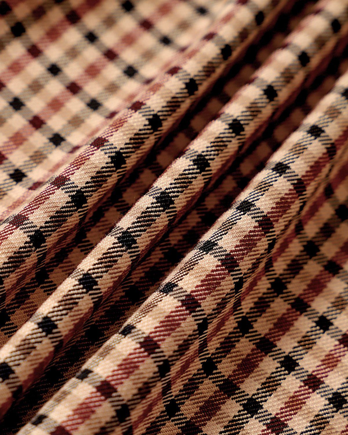 The Brown High Waisted Plaid Straight Pants sold by rihoas product image thumbnail 7