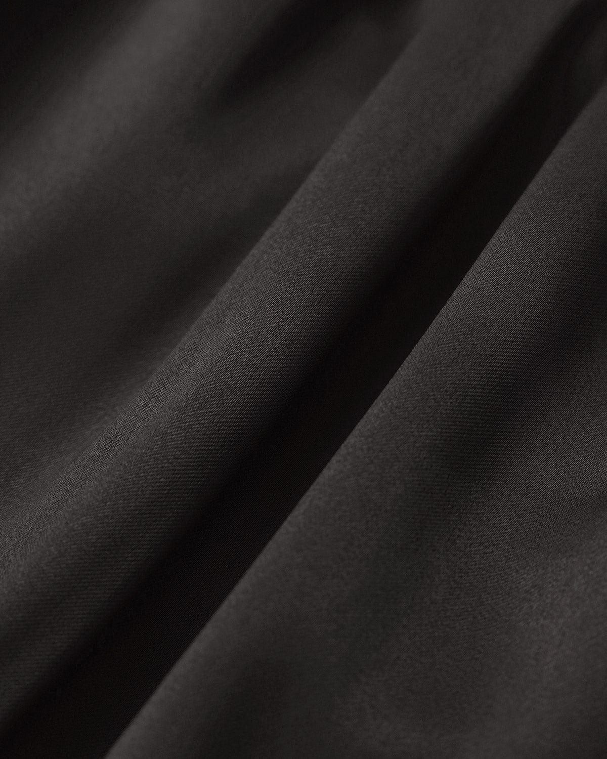 The Black Balloon Sleeves Satin Crop Blouse sold by rihoas product image thumbnail 2