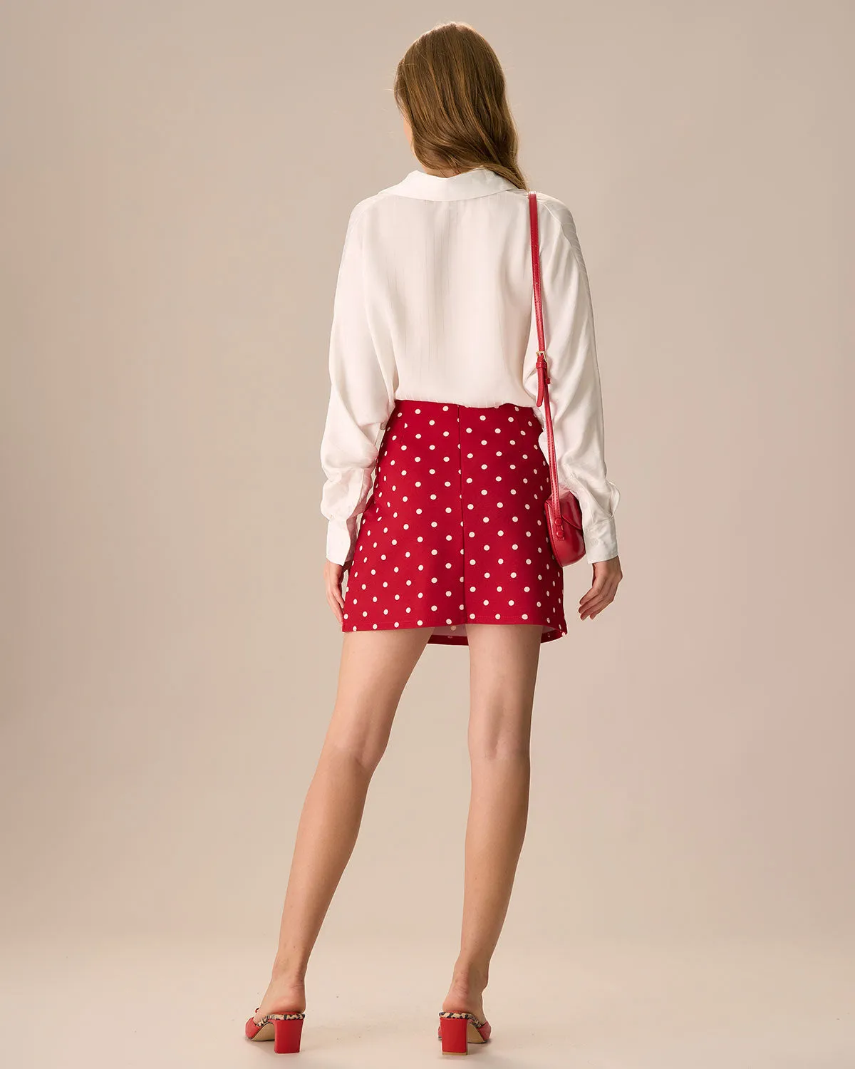 Women's White Striped Long Sleeve Satin Shirt sold by rihoas product image thumbnail 5