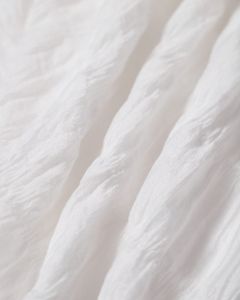 The White A Line Lace Trim Layered Midi Dress sold by rihoas