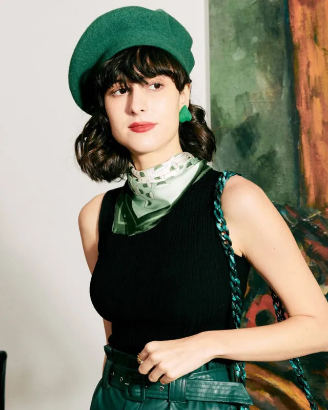 The Vintage Woolen Beret sold by rihoas