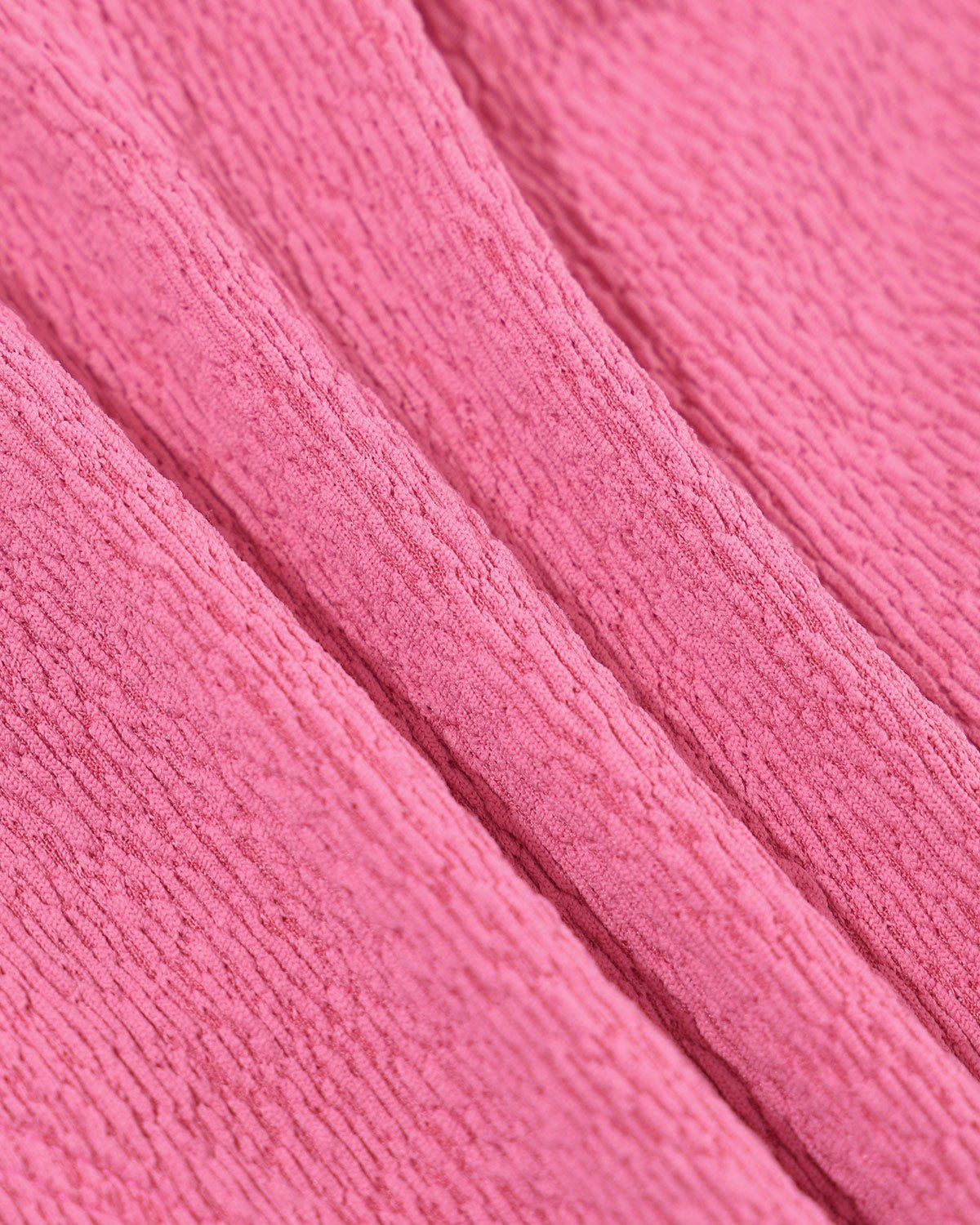 The Pink Strapless Textured Bandeau Bikini Set sold by rihoas product image thumbnail 7