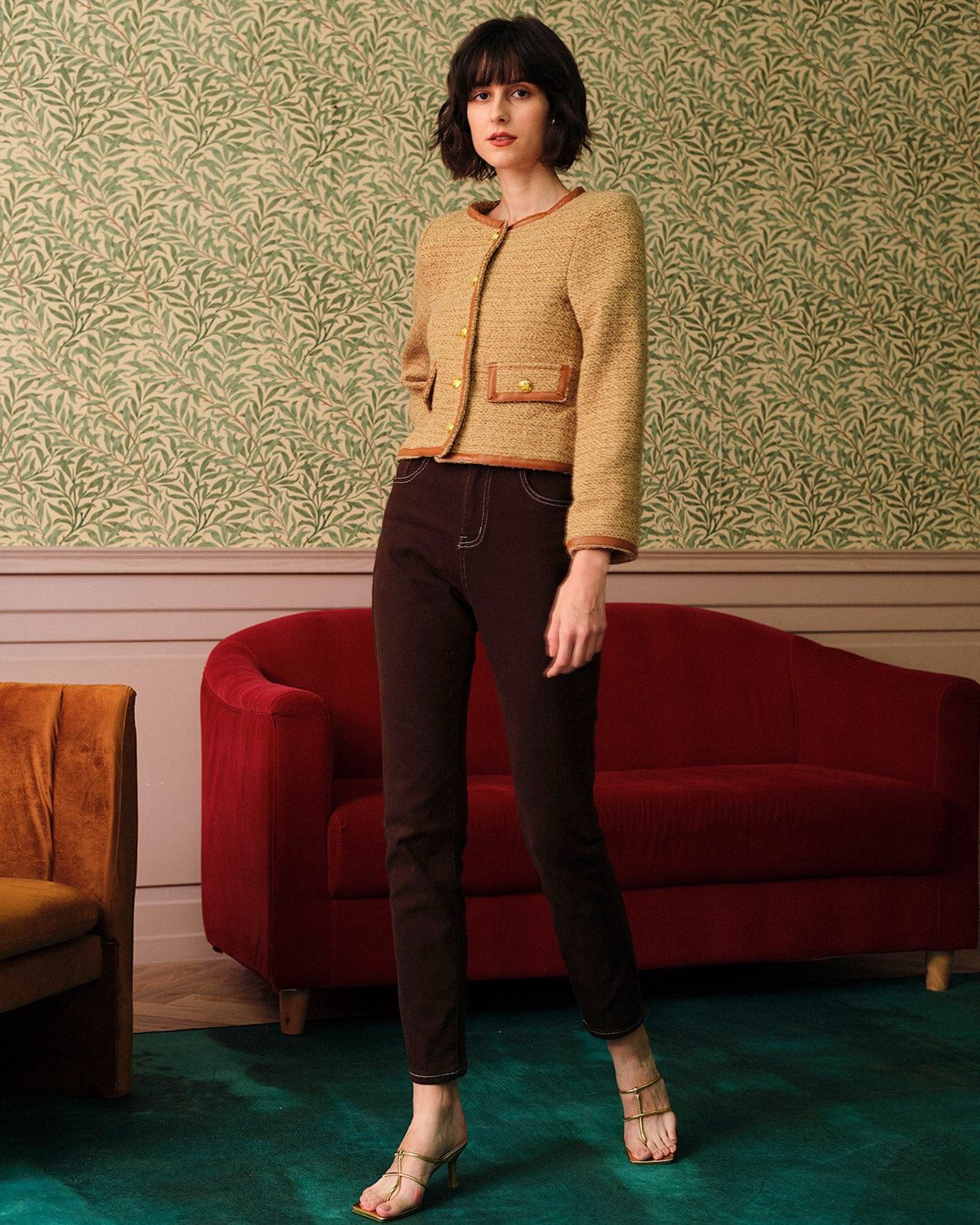 The Solid High Waisted Skinny Jeans sold by rihoas product image thumbnail 2