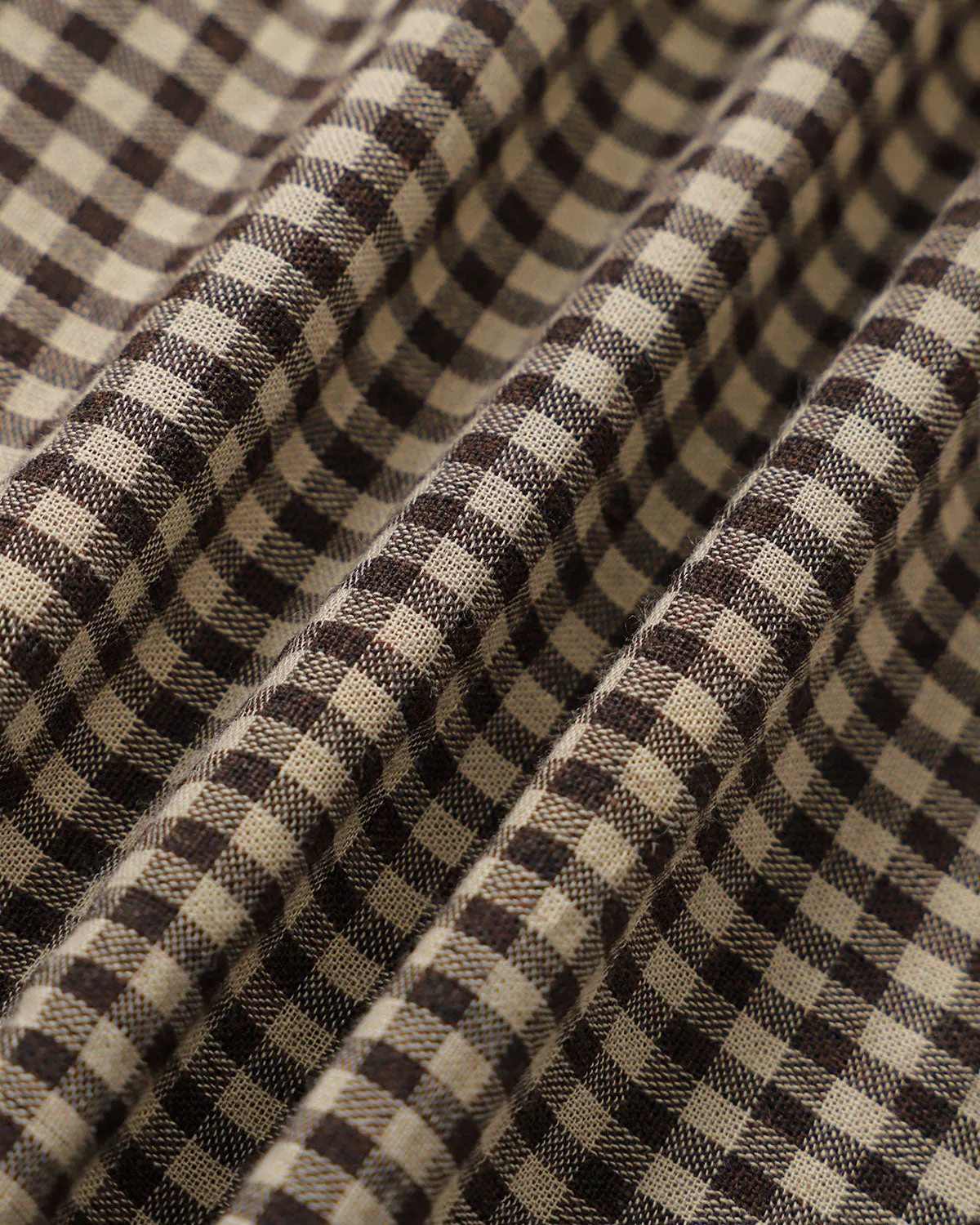 Brown Plaid Lapel Pleated Mini Dress sold by rihoas product image thumbnail 3