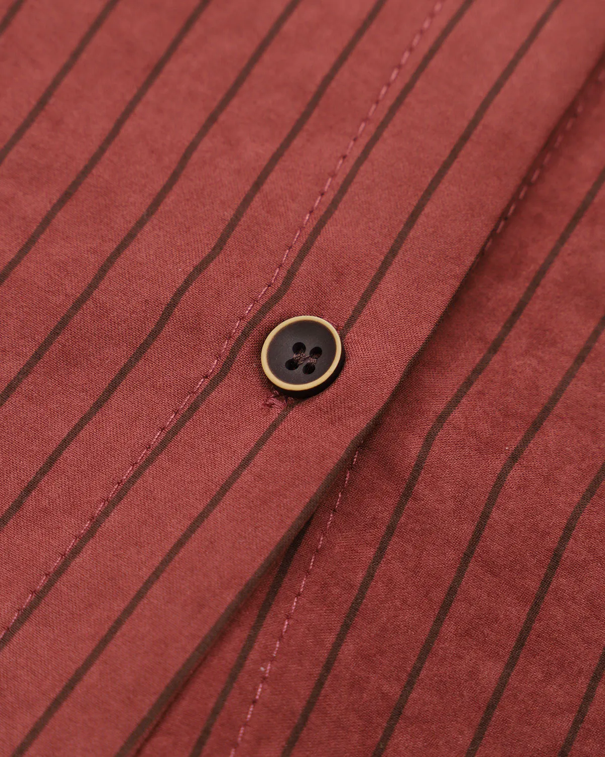 Women's Red Striped Pocket Shirt sold by rihoas product image thumbnail 4