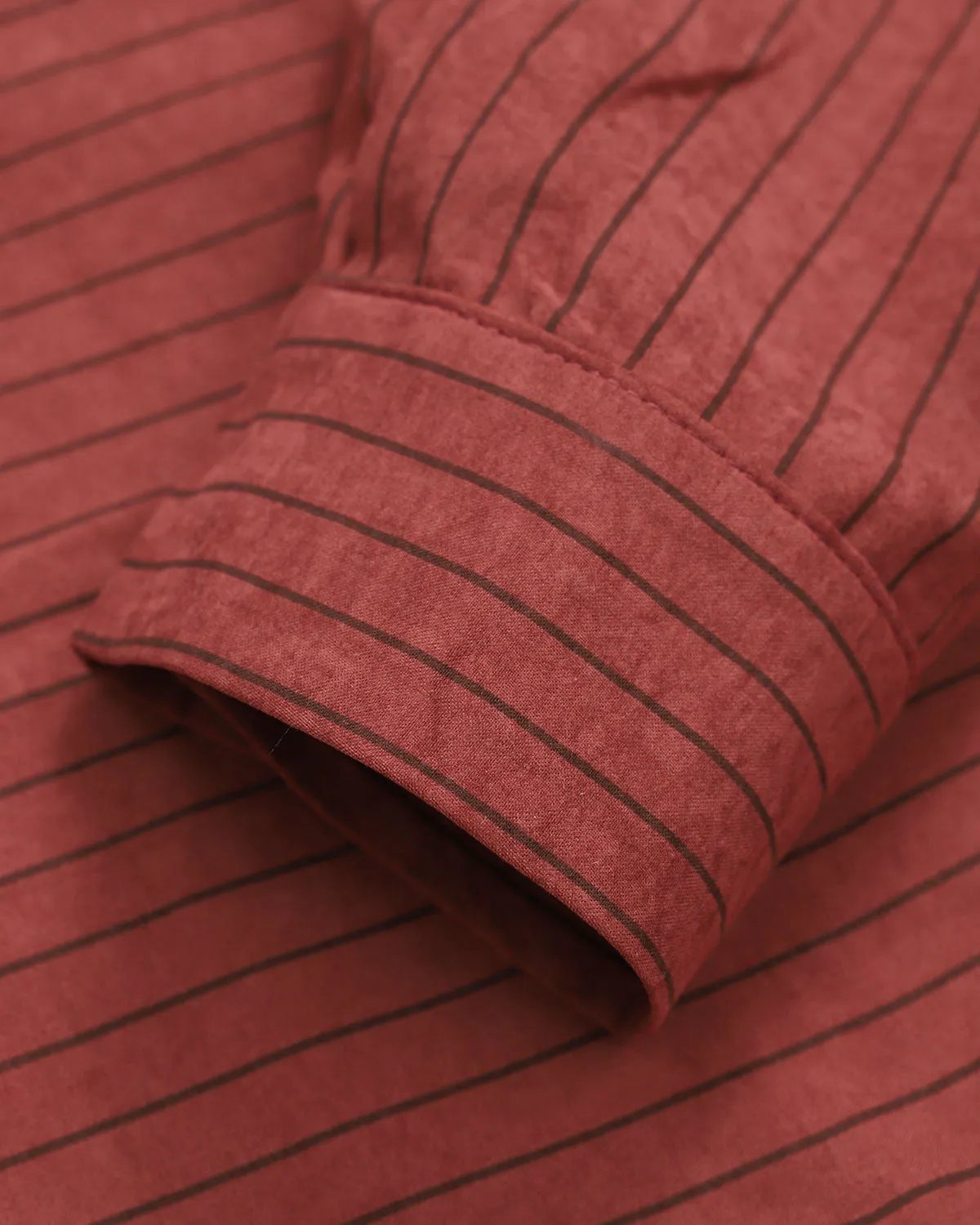 Women's Red Striped Pocket Shirt sold by rihoas product image thumbnail 3