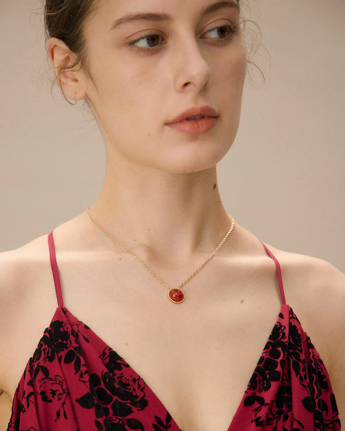 Retro Gold-Plated Necklace sold by rihoas product image thumbnail 3