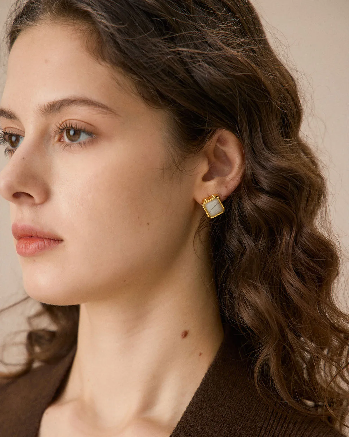 White Gold-Plated Earrings sold by rihoas product image thumbnail 3