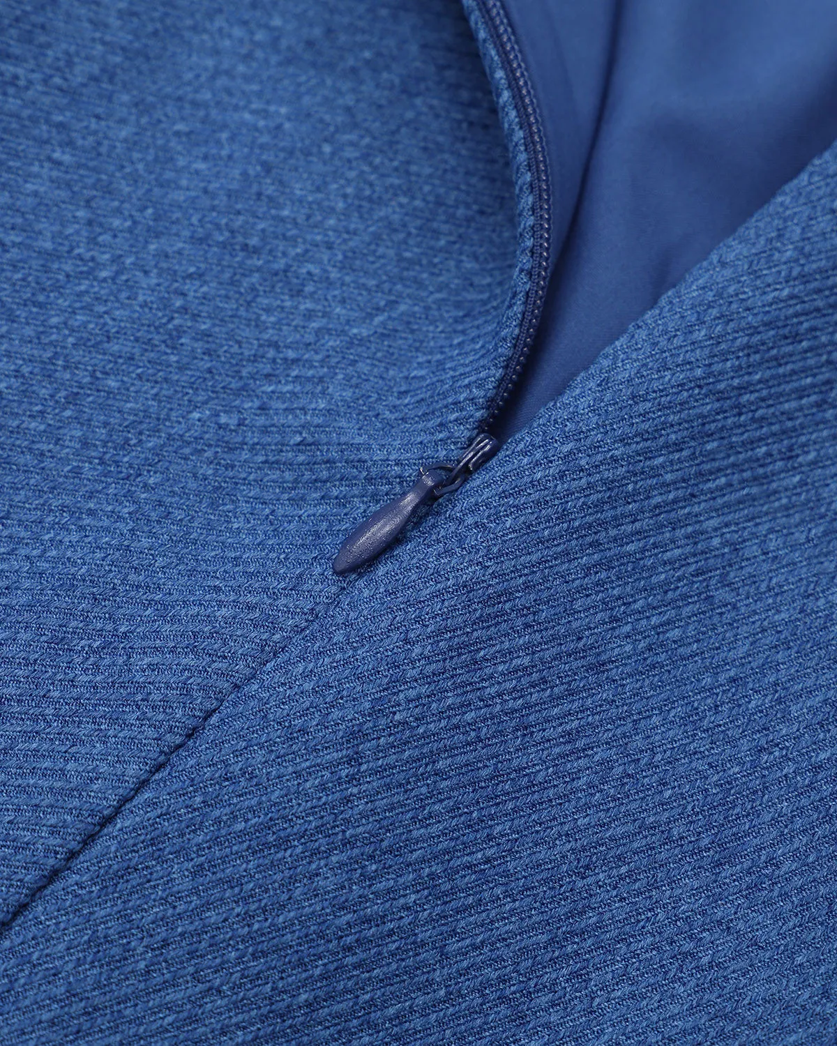 Blue High-waisted Pleated Mini Skirt sold by rihoas product image thumbnail 3