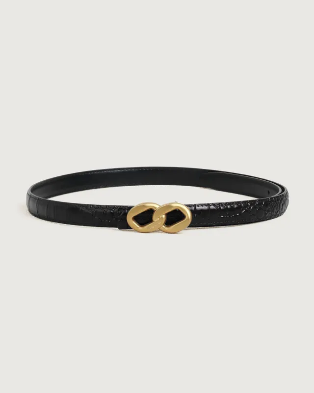 PU Leather Metal Buckle Belt sold by rihoas