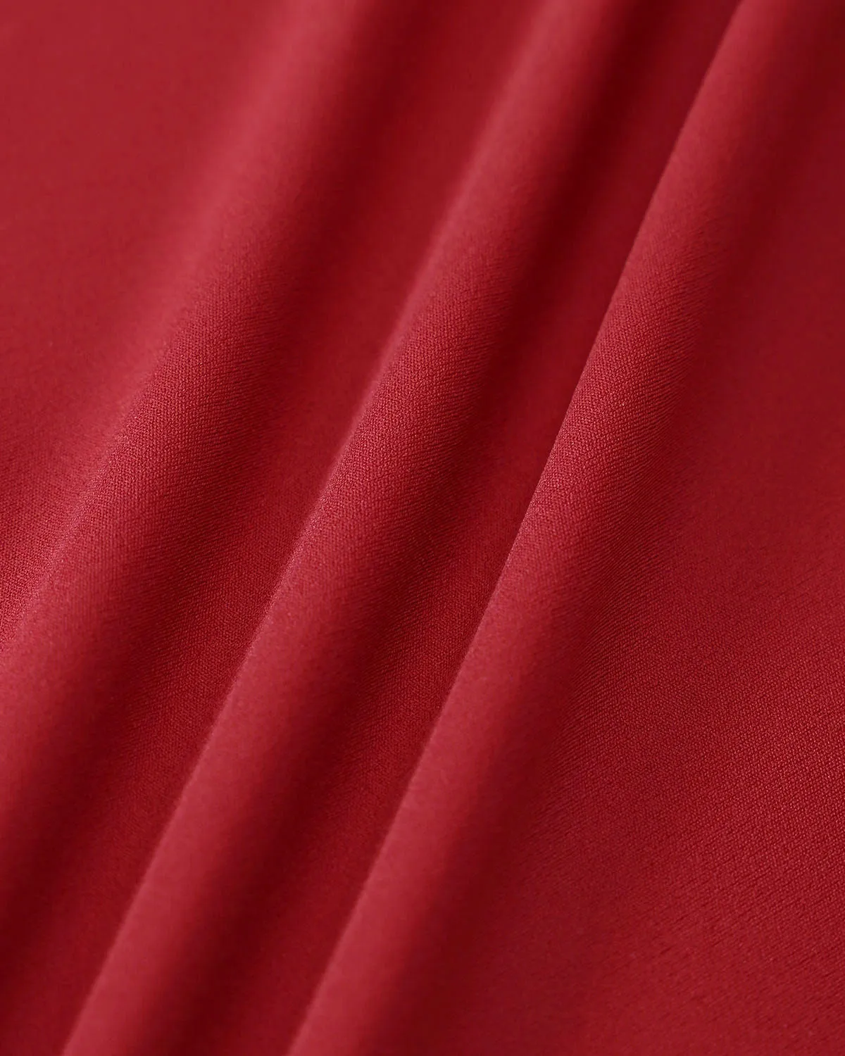 Red V-Neck Lace Slim Tee sold by rihoas product image thumbnail 3