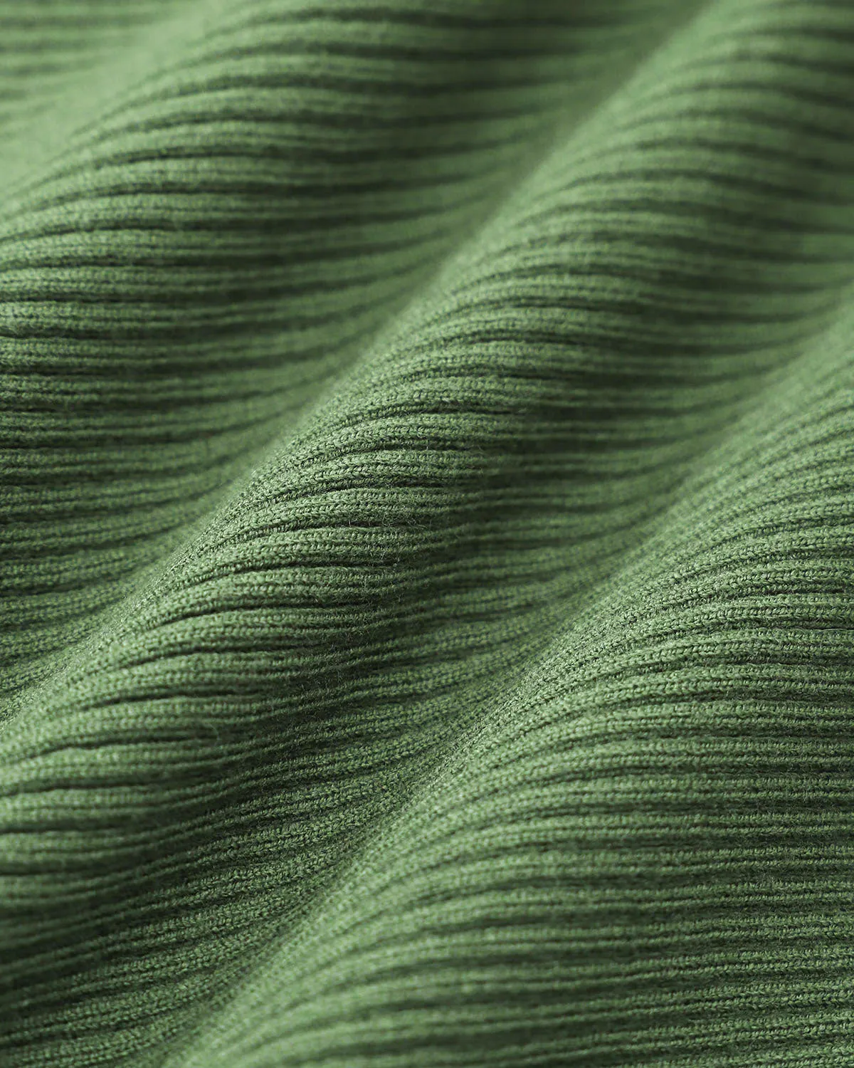 Green Boat Neck Ruffle Slim Tee sold by rihoas product image thumbnail 3