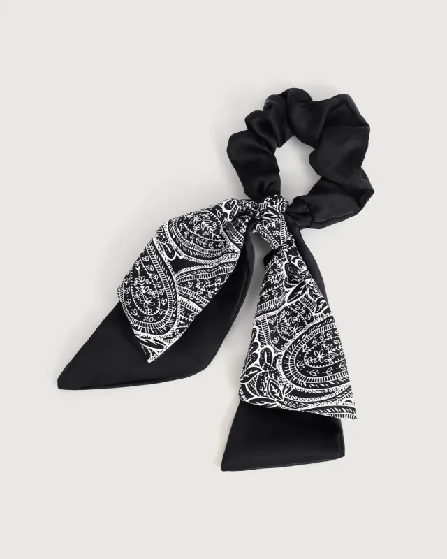 Black Bow Scarf Headband sold by rihoas